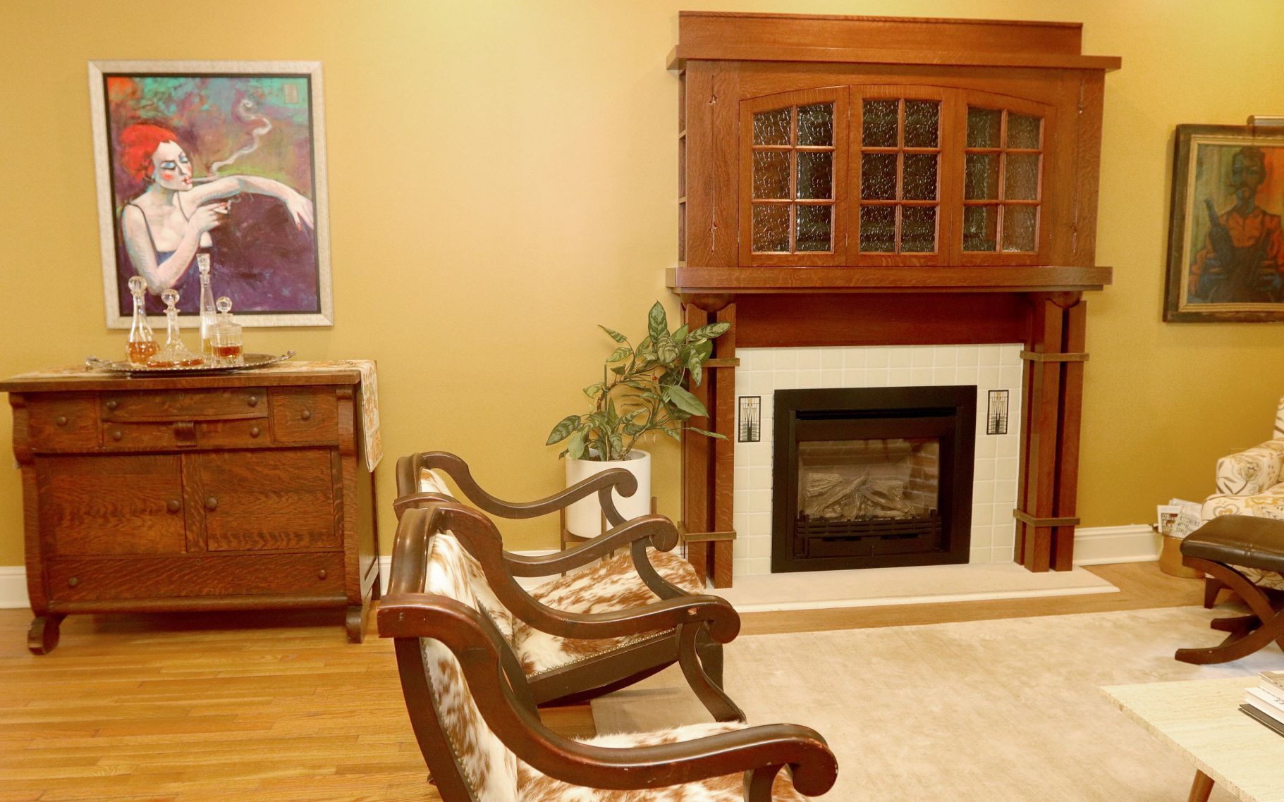 At Home- The Wolkoff's home in Compton Heights